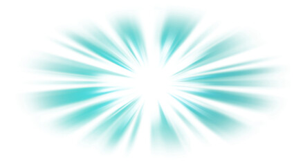 Rays in motion effect, light color trails, isolated PNG