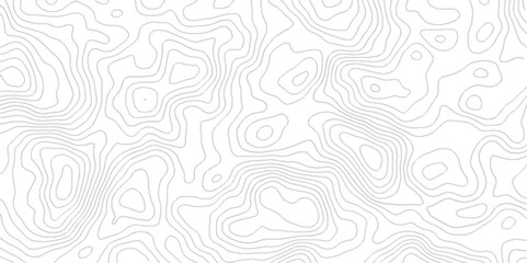 abstract Topographic map background geographic line map with seamless ornament design, Geographic mountain relief diagram line wave carve pattern, Background of the topography map. 