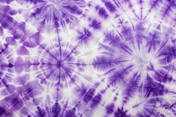 Minimalist tie dye fabric in purple shades, seamless abstract art design