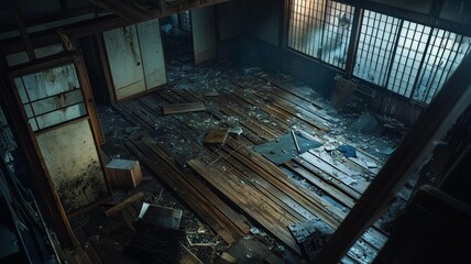 廃墟の日本家屋