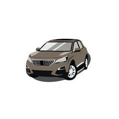 Naklejka premium Sports car vector design