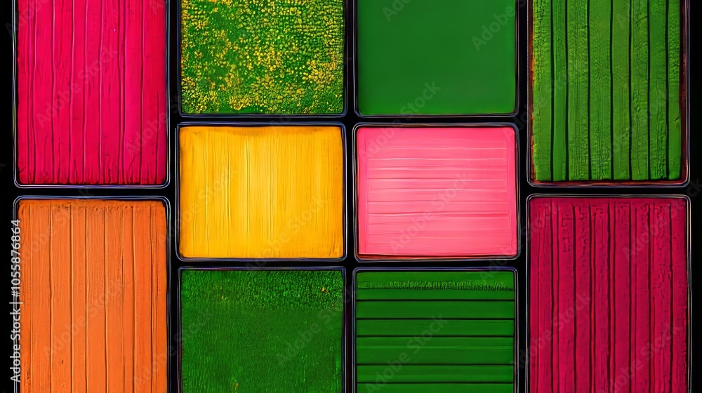 Poster abstract colorful squares pattern texture background