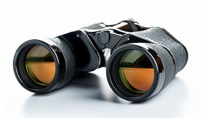 binoculars isolated on white