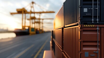 Grain export: shipment of wheat to international markets, agricultural trade growth, stabilizing food supply, economic cooperation through seamless movement of essential crops worldwide.
