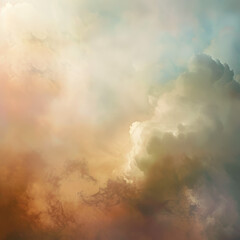 Obraz premium Simple Abstract Colour Background, Grains and Clouds