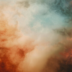 Naklejka premium Simple Abstract Colour Background, Grains and Clouds