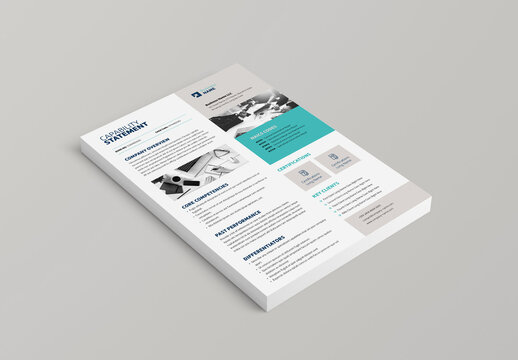 Capability Statement Business Document Template 