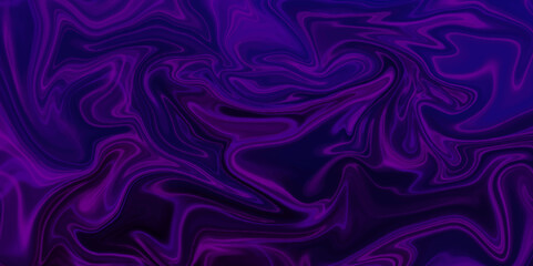 Abstract vibrant purple and black textured pattern resembling organic smoke or flames. The intense contrast and dynamic shapes create a dramatic, mysterious atmosphere. Perfect for backgrounds, edgy