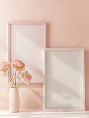Empty Blank Mock Up Frame Graphic Design Element