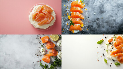 sushi with salmon