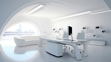 interior of modern office