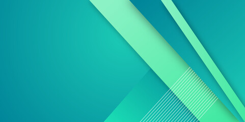 Abstract green papercut technology background for your business corporate card brochure design.