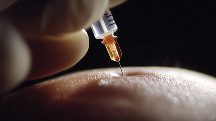 Exploring the Intricacies of Vaccination A Close-Up on the Injection Process and Its Importance in Public Health