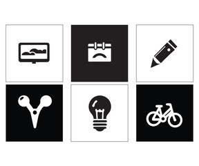 Infant Visual Stimulation Patterns. Black and white flash card with high contrast newborn wall art