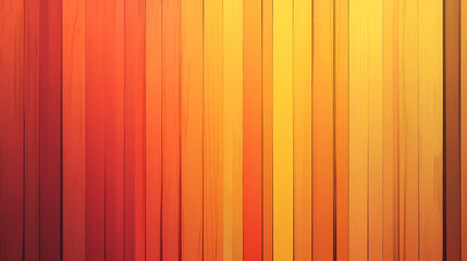 Obraz premium Vibrant gradient of warm wooden planks