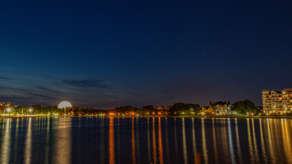 Koenigsberg pond in the evening
