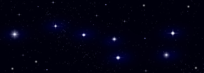 galaxy in a free space. 3D rendering