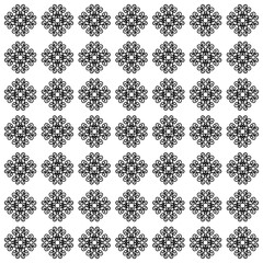 black and white seamless pattern