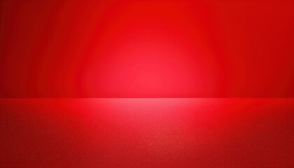 Vibrant red background with soft gradient and subtle shine, ideal for presentations and creative designs.