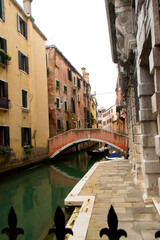 Streets and Canals of Venice, Italy