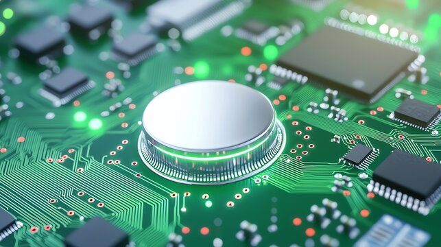 Miniature tactile push button for circuit boards, suitable for electronic projects