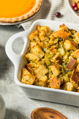 Homemade Turkey Stuffing for Thanksgiving Dinner