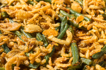 Green Bean Casserole Homemade for Thanksgiving