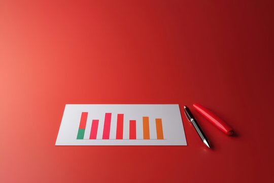 3D model of a valuebased analysis document with cost, benefit, and assessment columns, Valuebased analysis with assessment, Professional and detailed