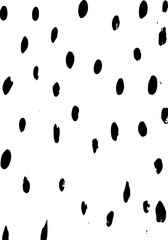 black dots pattern in vector graphics