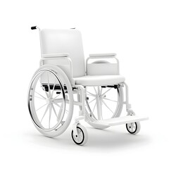 Fototapeta premium Sleek and Lightweight Wheelchair Design for Improved Mobility and Independence