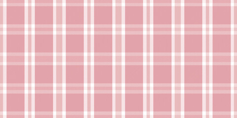 White and pink plaid pattern classic background