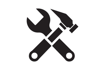 wrench and Hammer tool icon