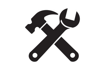 wrench and Hammer tool icon