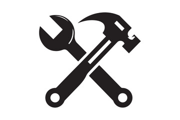 wrench and Hammer tool icon