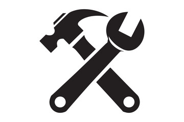 wrench and Hammer tool icon