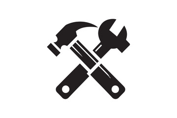 wrench and Hammer tool icon