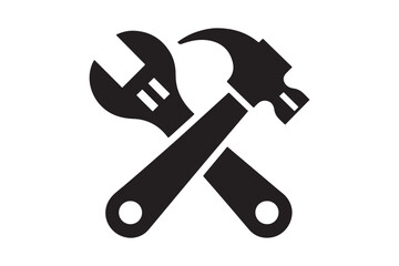 wrench and Hammer tool icon