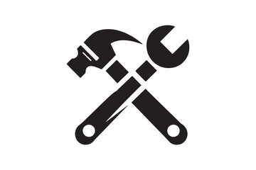 wrench and Hammer tool icon