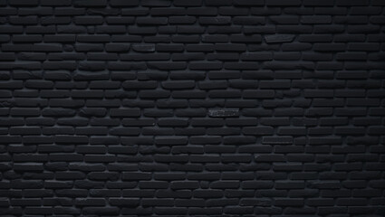 Dark brick wall with detailed textures under minimal lighting.