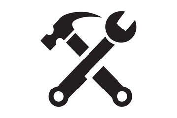 wrench and Hammer tool icon