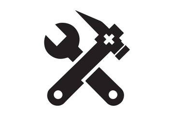 wrench and Hammer tool icon