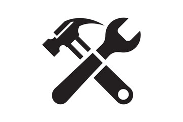 wrench and Hammer tool icon