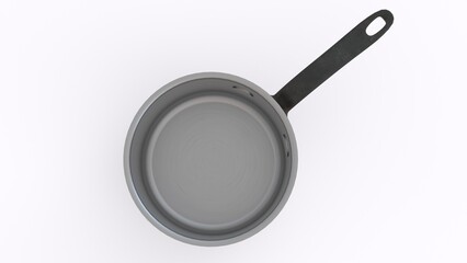 copper utensils with white background