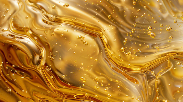 Golden oil background