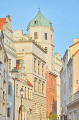 The Ducal Castle, also known as the Pomeranian Dukes' Castle in the city of Szczecin, Poland