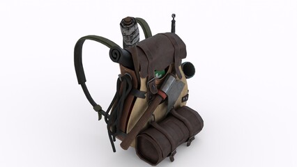 survival guitar backpack