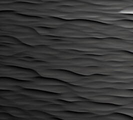 black wavy texture background, soft transition of colors and tones, new format, neat cracks, 8k quality.Generative AI