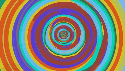 Naklejka premium Abstract geometric colorful background
