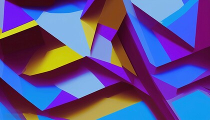 Abstract geometric colorful background