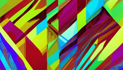 Abstract geometric colorful background